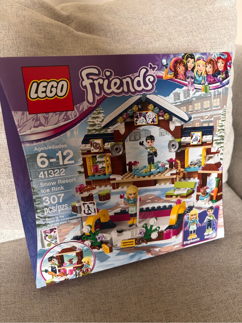 LEGO Friends Snow Resort Ice Rink Playset - 41322 unopened.